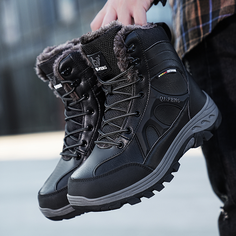 New Men Winter Outdoor Hiking  - Leatherwork Training recensione e prezzo