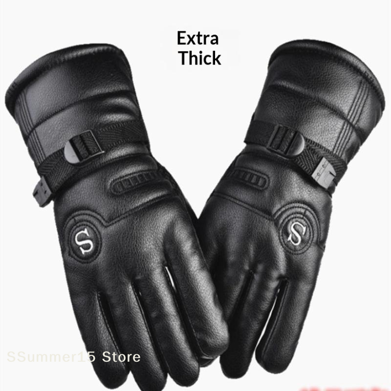 【R】Winter Leather Gloves Water - Leather Work Winter Gloves recensione e prezzo