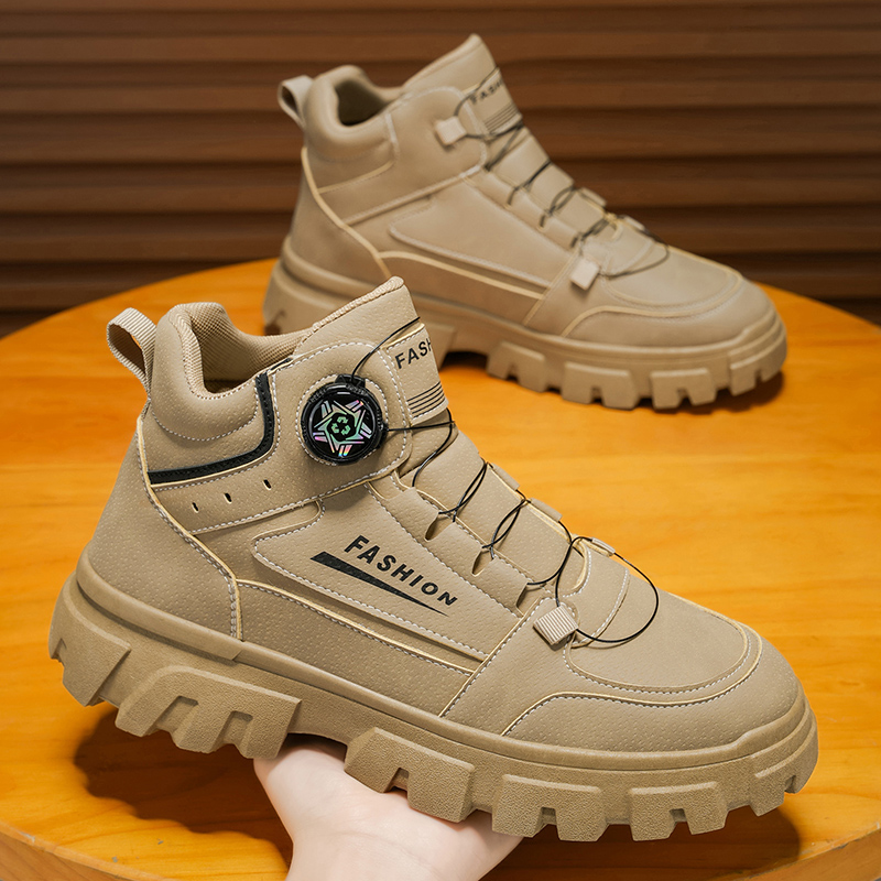 2025 Mens Boots Casual Shoes W - Leather Work Boots recensione e prezzo