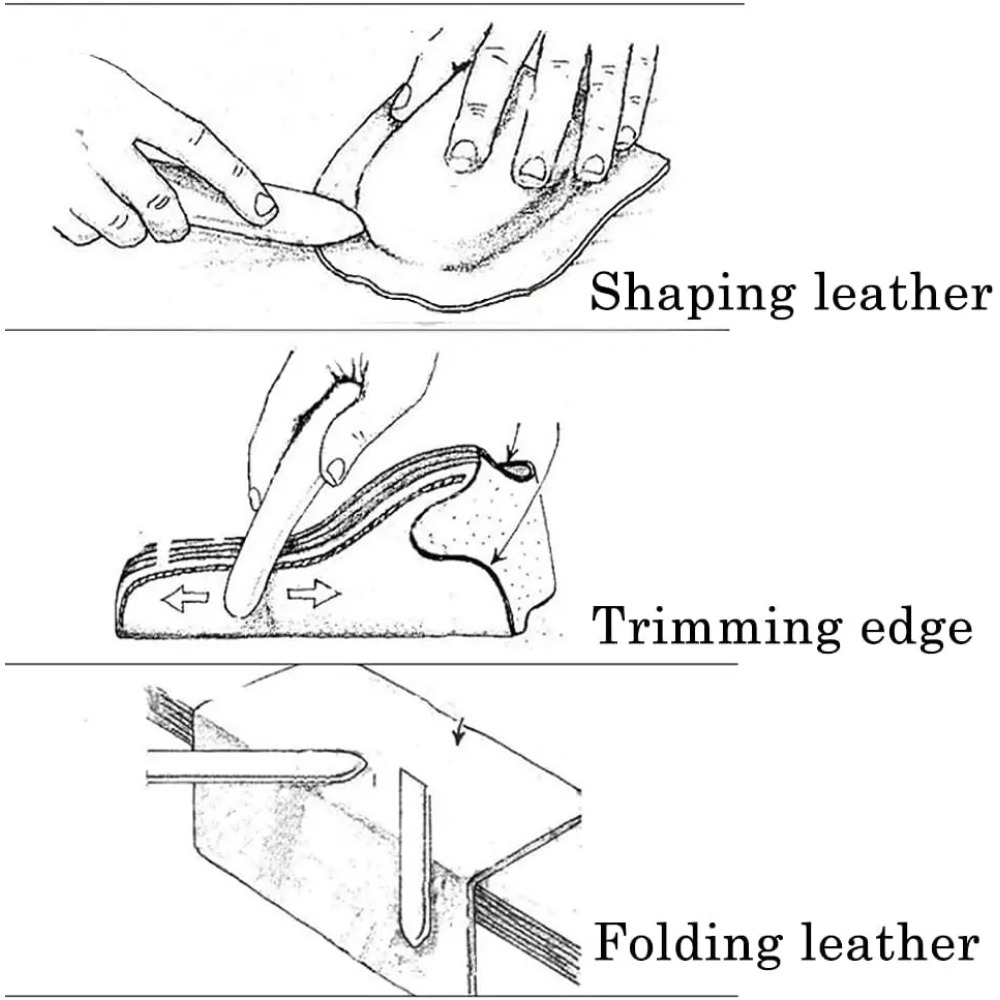 Leather Craft Edge Burnishing  - Leatherwork Craft recensione e prezzo