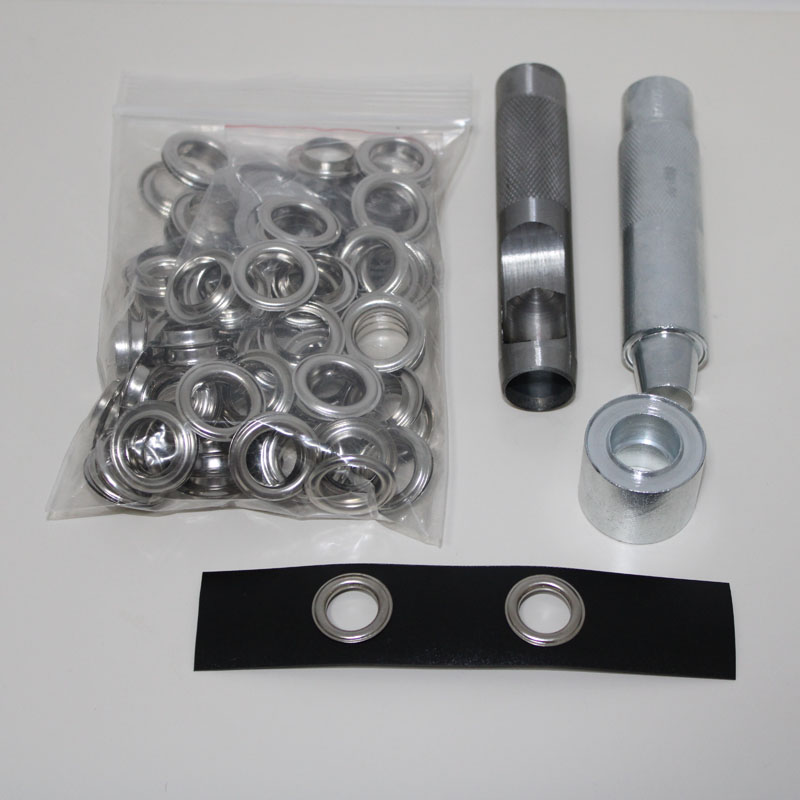 4mm-14mm 100 Set Silver Eyelet - Leatherwork Eyelets recensione e prezzo