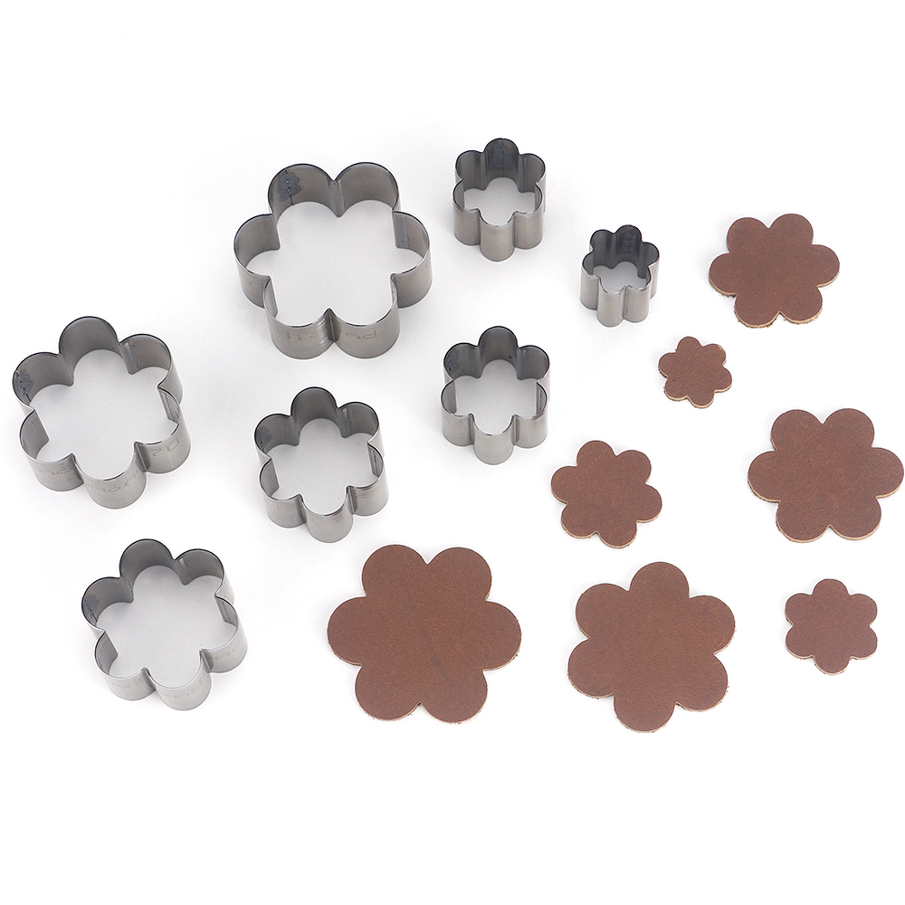 7pcs/set Flower Petal Metal Cu - Leatherwork Flowers recensione e prezzo