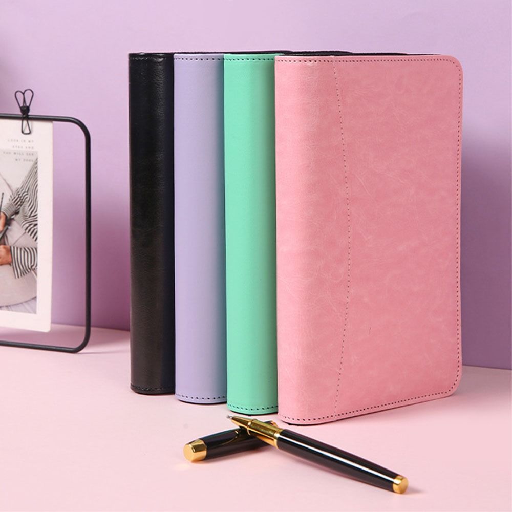 6-Ring File Folder A6 PU Leath - Leatherwork Books recensione e prezzo