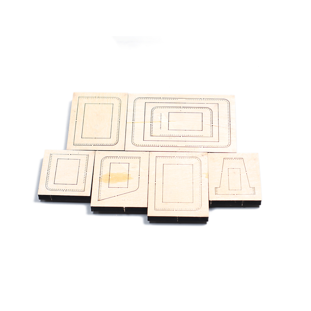 DIY leather craft simple card  - Leatherwork Punch recensione e prezzo