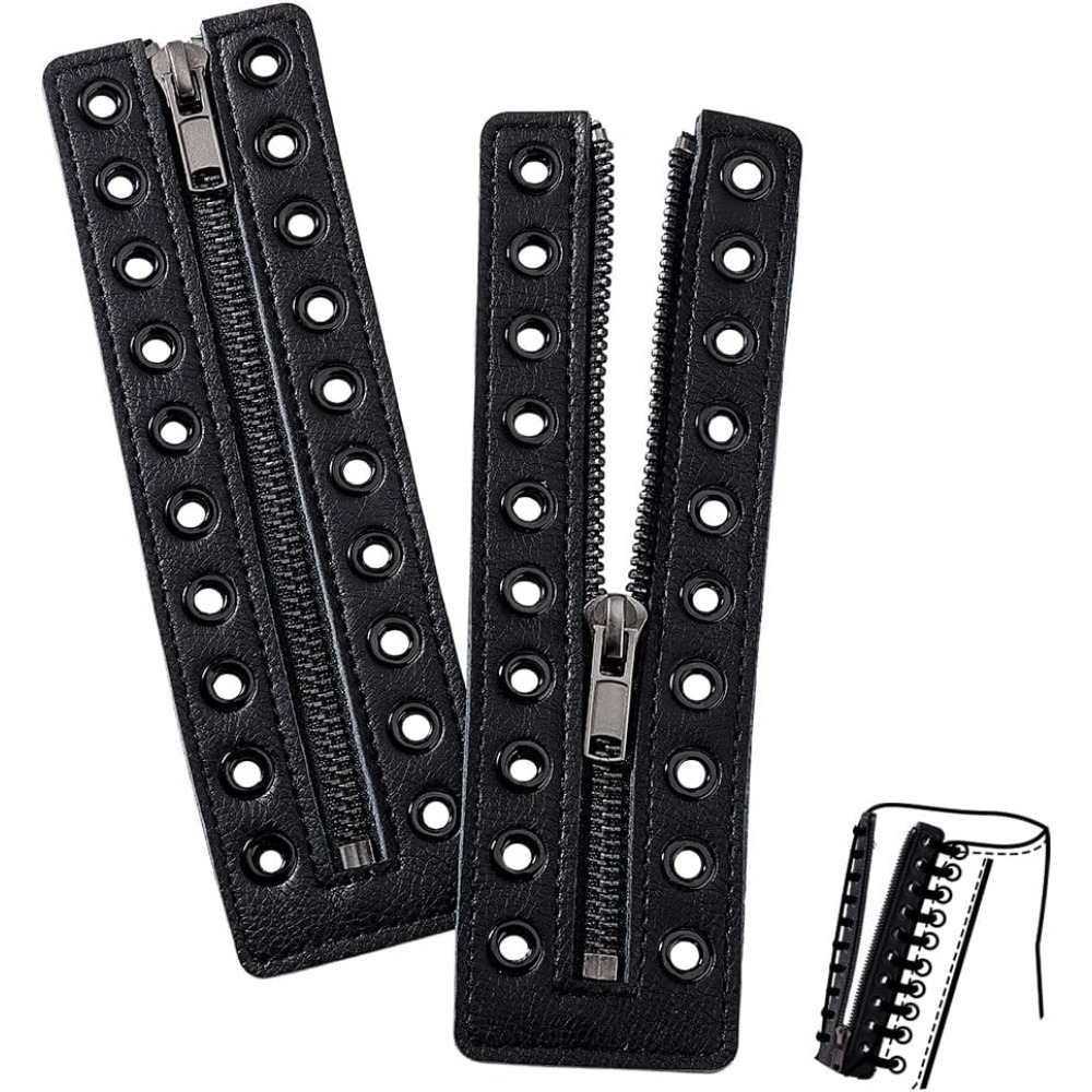 Leather Boot Zipper Inserts 6. - Leatherwork Eyelets recensione e prezzo