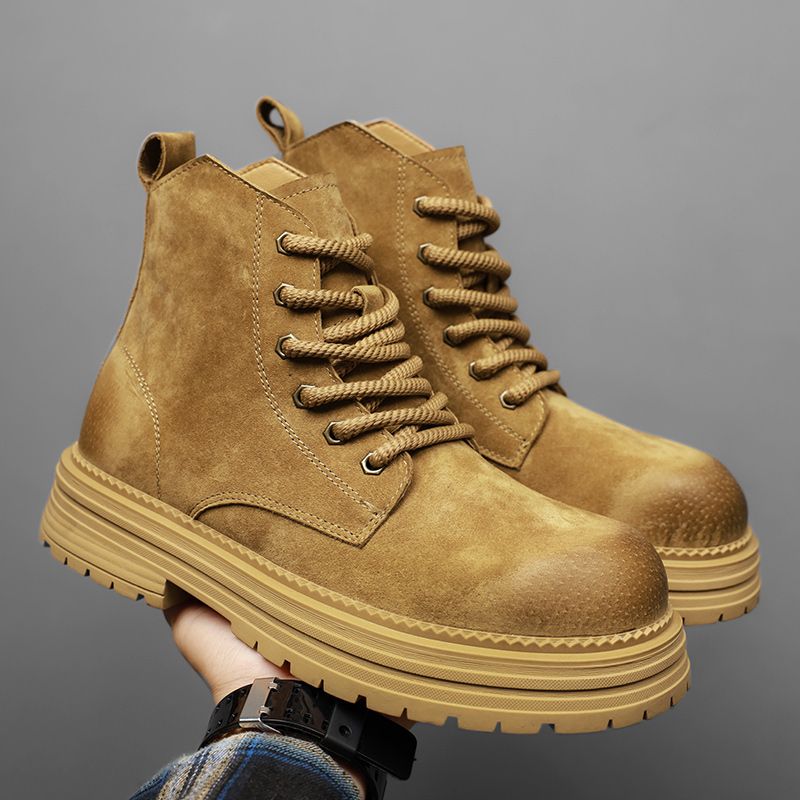 High Quality Men Ankle Boots F - Leather Work Boots recensione e prezzo