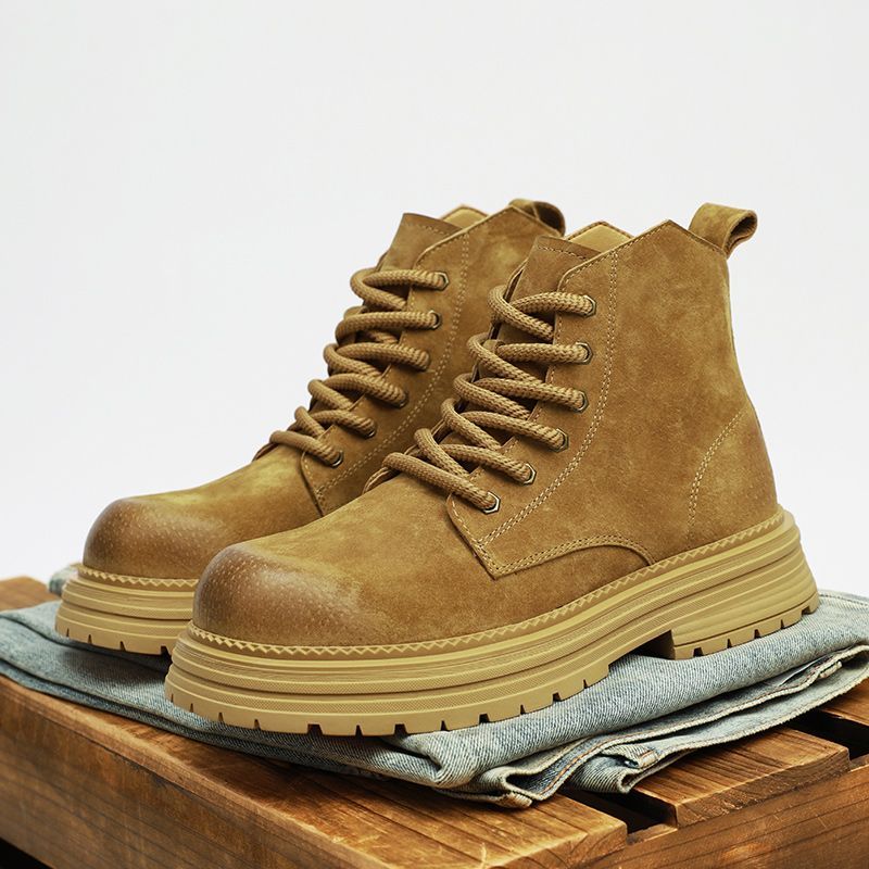 High Quality Men Ankle Boots F - Leather Work Boots recensione e prezzo