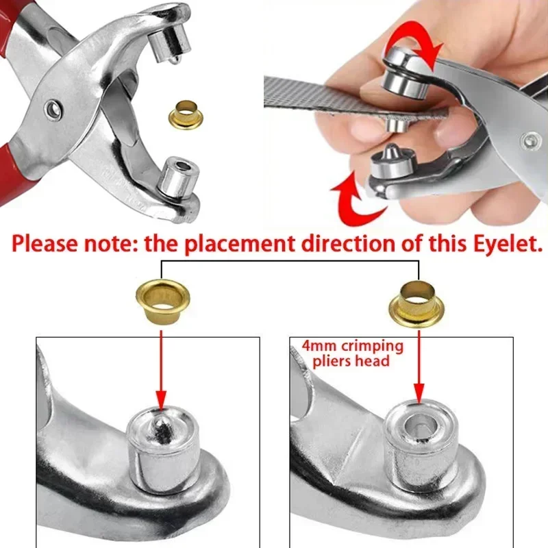 100sets 4mm Metal Eyelet and E - Leatherwork Eyelets recensione e prezzo