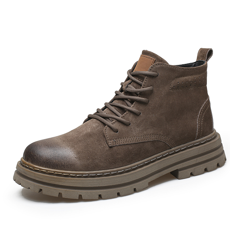 Genuine Leather Men Chelsea Bo - Leather Work Boots recensione e prezzo