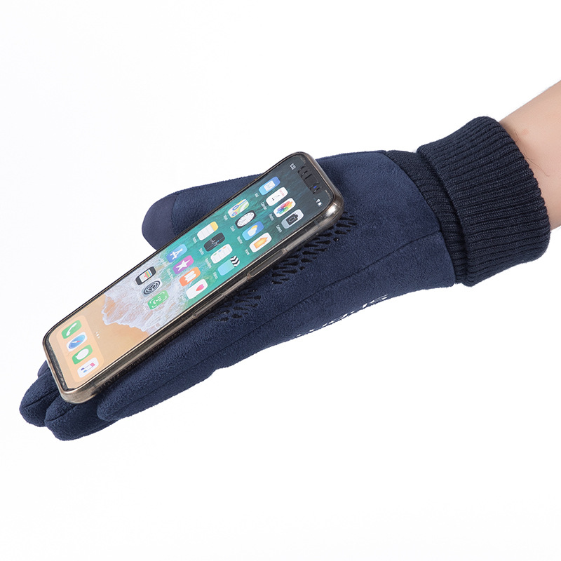 Men Winter Suede Leather Plush - Leather Work Winter Gloves recensione e prezzo