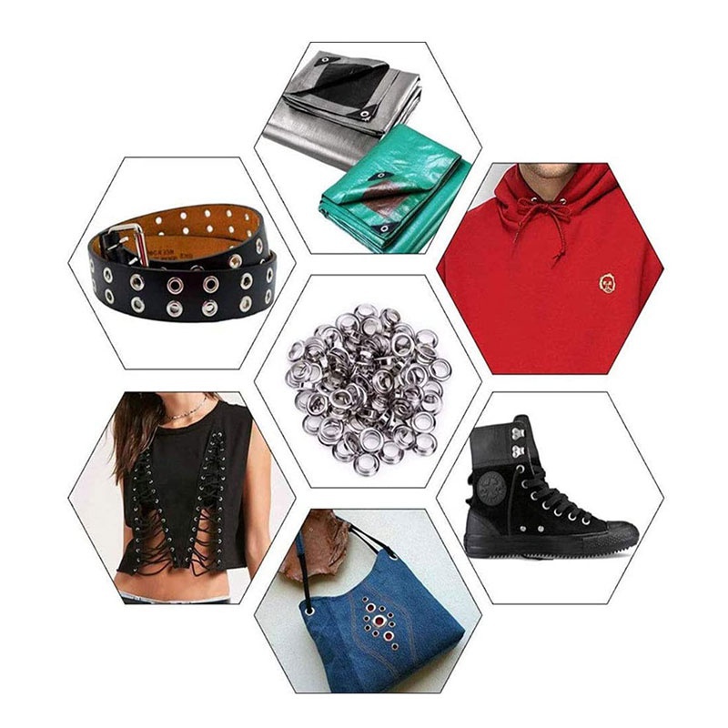 Eyelet Pliers Tool Kit with 50 - Leatherwork Eyelets recensione e prezzo