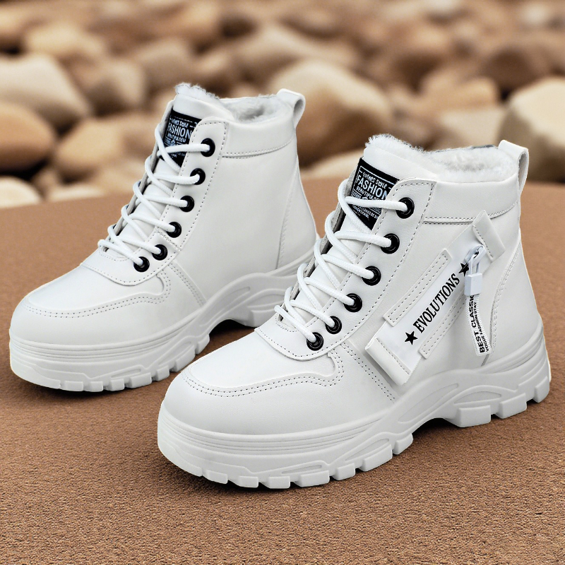 Women's Winter Snow Boots Larg - Leather Work Youtube recensione e prezzo