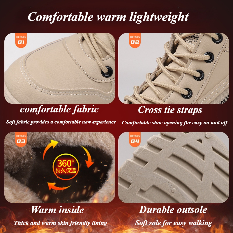Women's Winter Snow Boots Larg - Leather Work Youtube recensione e prezzo