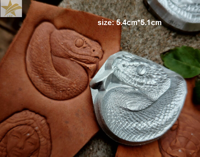 Snake Maidush Pattern Hand-wor - Leatherwork Flowers recensione e prezzo