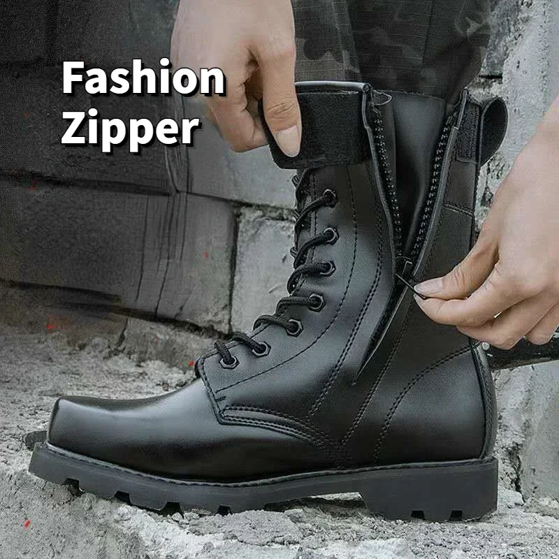 Men's Shoes Work Safety Shoes  - Leather Work Boots recensione e prezzo