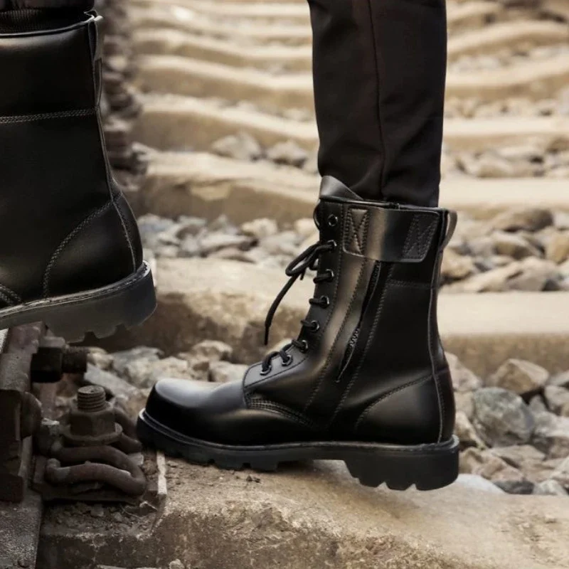 Men's Shoes Work Safety Shoes  - Leather Work Boots recensione e prezzo