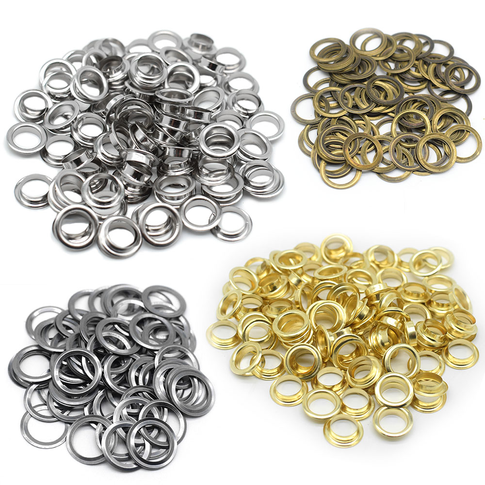 100 Sets Metal Eyelets Grommet - Leatherwork Eyelets recensione e prezzo