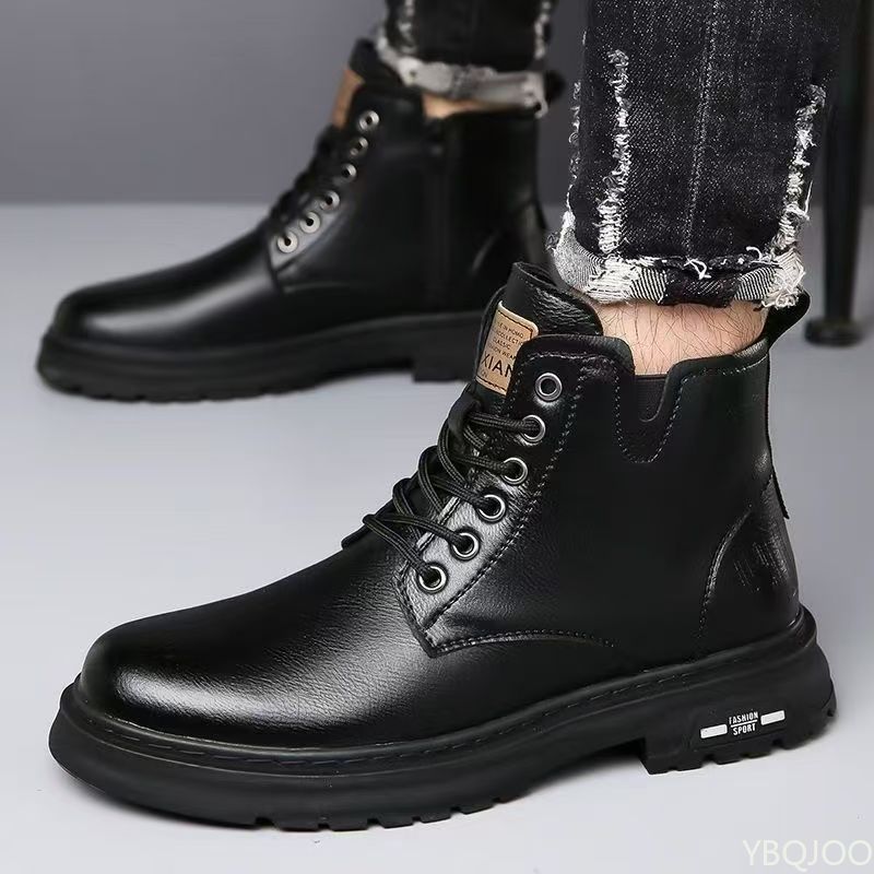Fashionable versatile spring a - Leather Work Boots recensione e prezzo