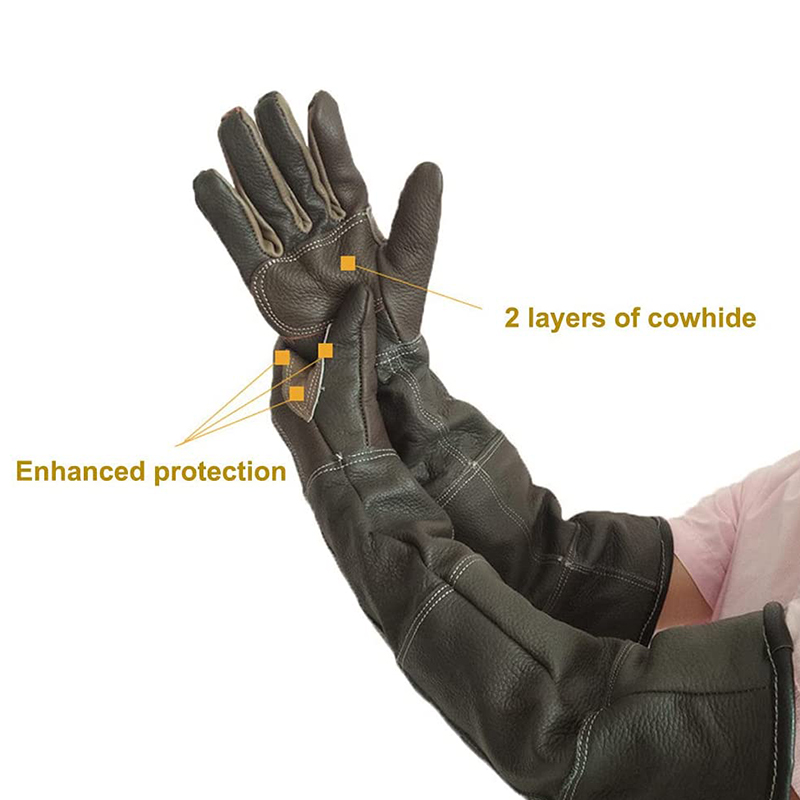 Thicken Leather Anti-bite glov - Leatherwork Training recensione e prezzo