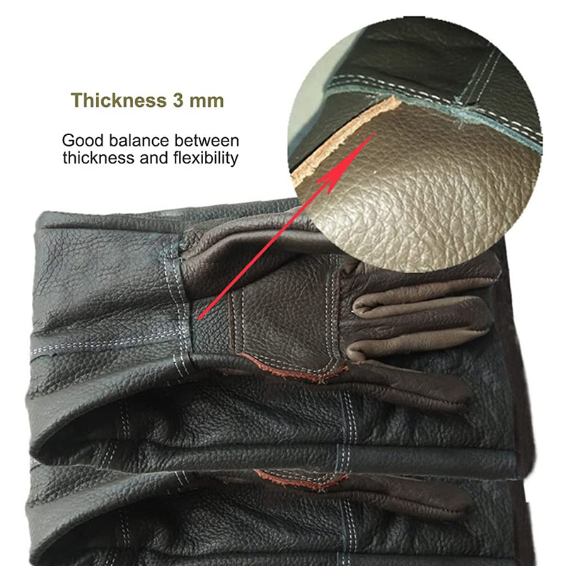 Thicken Leather Anti-bite glov - Leatherwork Training recensione e prezzo