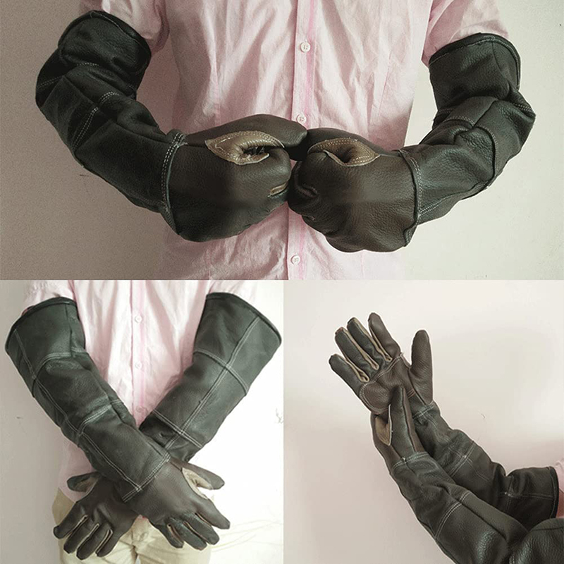 Thicken Leather Anti-bite glov - Leatherwork Training recensione e prezzo