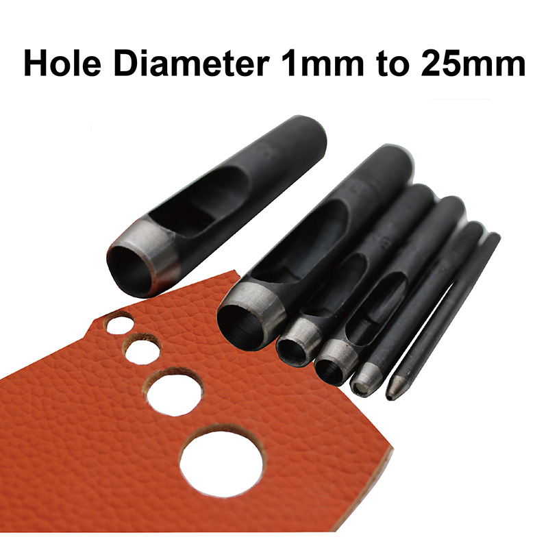 1mm 2mm 3mm 4mm 5mm 6mm 7mm 8m - Leatherwork Punch recensione e prezzo