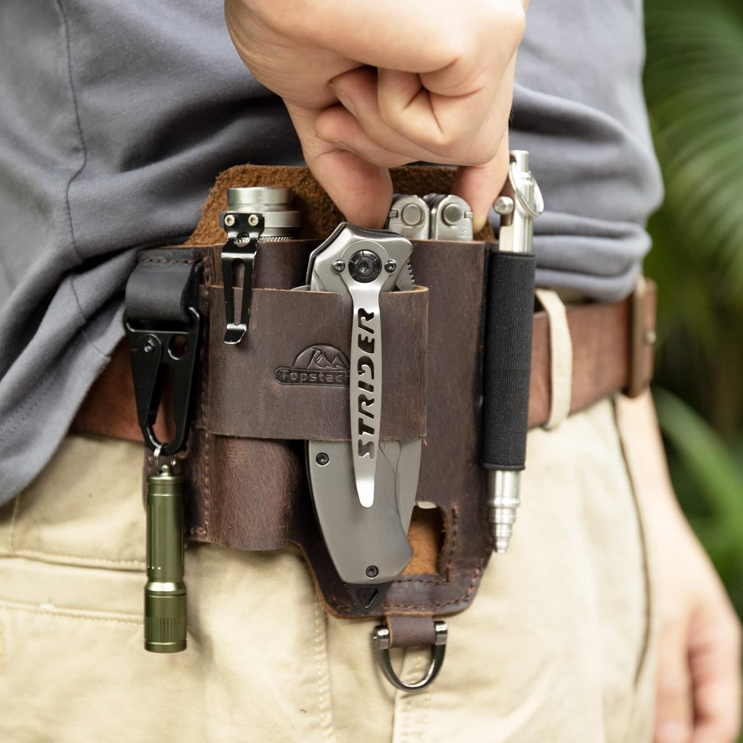 Leather Multitool Sheath, EDC  - Leatherwork Products recensione e prezzo