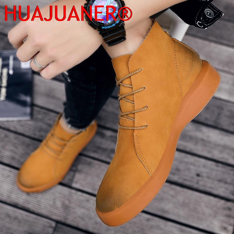 Luxury Brand Winter Fur Warm C - Leather Work Boots recensione e prezzo
