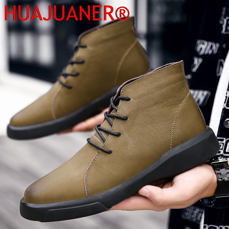 Luxury Brand Winter Fur Warm C - Leather Work Boots recensione e prezzo